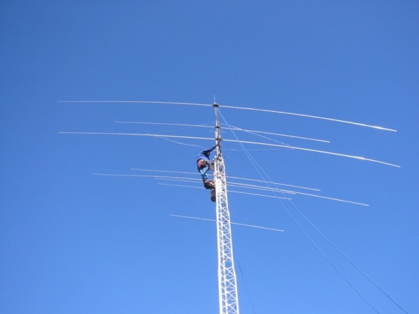 NK9G Tower 2006 - installing new Force 12  C4