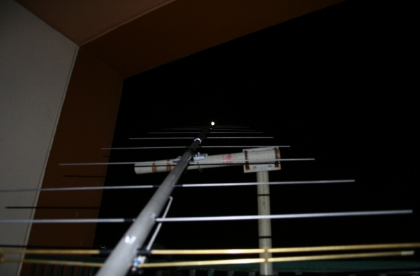 SU / KJ9I 2 mtr EME 1 x Yagi aimed at the moon